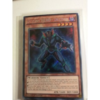 YU-GI-OH! Destiny Hero Decider DESO-EN003 1st edition secret rare