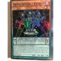 YUGIOH Abyss Actor Extra DESO-EN020 super rare 1st edition