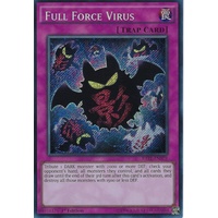 YUGIOH Full Force Virus RATE-EN078 Secret Rare 1st Edition IN HAND!