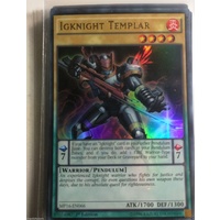 YUGIOH Igknight Templar MP16-EN066 Ultra Rare 1st Edition