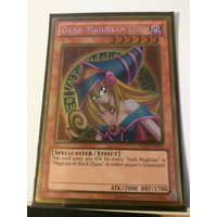 YUGIOH Dark Magician Girl - PGLD-EN033 Unlimited edition GOLD Rare NM *Yugi Muto*