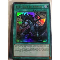 YU-GI-OH The Fang of Critias Ultra Rare 1st edition Mint DRL3-EN060 