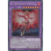 El Shaddoll Grysta - NECH-EN048 - Secret Rare 1st Edition NM