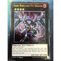 Ultimate Rare Dark Rebellion Xyz Dragon NECH-EN053 1st Edition NM