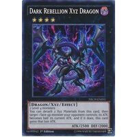 Dark Rebellion Xyz Dragon NECH-EN053 1st Edition Secret Rare Near Mint