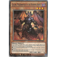 Yugioh Calcab, Malebranche of the Burning Abyss Rare NECH-EN084 1st Edition NM