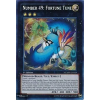 Number 49: Fortune Tune - NUMH-EN029 - Secret Rare 1st Edition NM