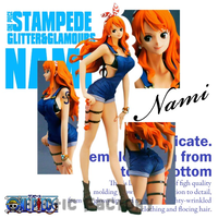 One Piece Stampede Movie Nami Glitter and Glamours Blue Version