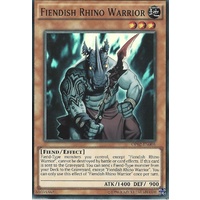 OP02-EN005 Fiendish Rhino Warrior Super Rare MINT