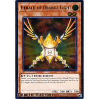 Ultimate Rare - Herald of Orange Light - OP07-EN001 NM