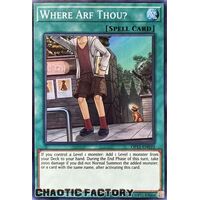 OP13-EN010 Where Arf Thou? Super Rare NM