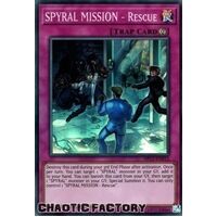 OP13-EN012 SPYRAL MISSION - Rescue Super Rare NM
