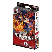 One Piece Card Game (Red/Black) Sabo Starter Deck ST-35 SEALED