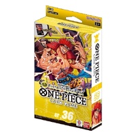 One Piece Card Game (Yellow) Eustass Captain Kid Starter Deck ST-36 SEALED