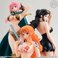 ONE PIECE STYLING Girls Selection Rebecca Nami Robin Figure Set of 3
