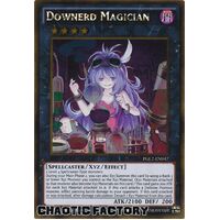 US PRINT Downerd Magician - PGL2-EN047 - Gold Rare 1st Edition NM