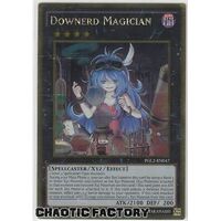 Downerd Magician - PGL2-EN047 - Gold Rare 1st Edition NM