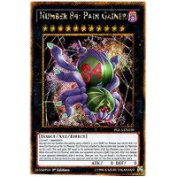 PGL3-EN010 Number 84: Pain Gainer Secret Rare 1st Edition NM