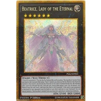 PGL3-EN021 Beatrice, Lady of The Eternal Gold Secret Rare NM 1st Edition