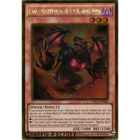 Yugioh Graff, Malebranche of the Burning Abyss Gold Rare PGL3-EN044 1st Edition NM