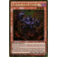 Yugioh Cir, Malebranche of the Burning Abyss Gold Rare PGL3-EN045 1st Edition NM