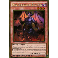 Yugioh Calcab, Malebranche of the Burning Abyss Gold Rare PGL3-EN048 1st Edition NM