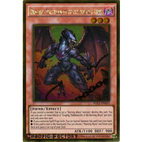 Yugioh Draghig, Malebranche of the Burning Abyss Gold Rare PGL3-EN053 1st Edition NM