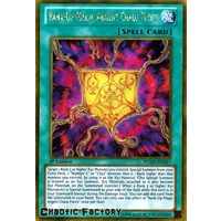 PGLD-EN027 Rank-Up-Magic Argent Chaos Force Gold Secret Rare 1st edition NM