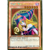 Dark Magician Girl - PGLD-EN033 1st edition GOLD Rare NM