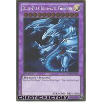 Blue-Eyes Ultimate Dragon PGLD-EN055 Premium Gold Rare UNLIMITED Edition NM