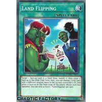 PHHY-EN070 Land Flipping Common 1st Edition NM