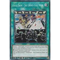 PHHY-EN091 Gold Pride - The Crowd Goes Wild! Secret Rare 1st Edition NM