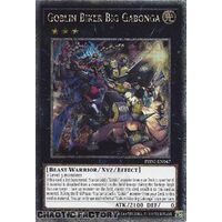 Quarter Century Secret Rare PHNI-EN047 Goblin Biker Big Gabonga 1st Edition NM