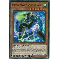 PHRA-EN011 Virtual World Roshi - Laolao Super Rare 1st Edition NM