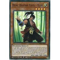 PHRA-EN014 Dual Avatar Fists - Yuhi Super Rare 1st Edition NM