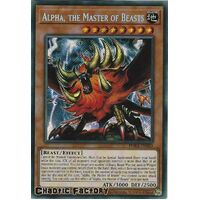 PHRA-EN023 Alpha, the Master of Beasts Secret Rare 1st Edition NM