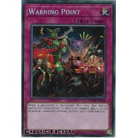 PHRA-EN078 Warning Point Secret Rare 1st Edition NM