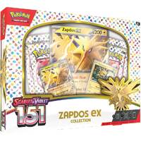 Pokemon TCG Scarlet & Violet 151 Collection Zapdos ex 