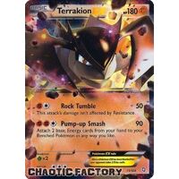 Terrakion EX - 71/124 - Ultra Rare NM