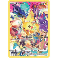 Pikachu Crown Zenith 160/159 Holo Secret Rare NM