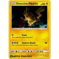 Detective Pikachu - 10/18 - Holo Rare LP