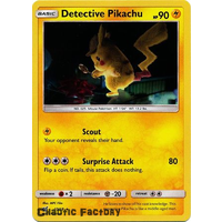 Detective Pikachu - 10/18 - Holo Rare NM