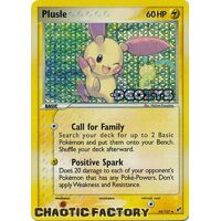 Plusle - 44/107 - Uncommon Reverse Holo NM