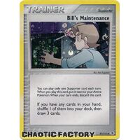 Bill's Maintenance - 87/112 - Uncommon Reverse Holo NM