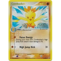 Combusken 16/100 Rare Reverse Holo Crystal Guardian STAMPED LP