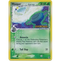 Wooper Delta Species 71/101 EX Dragon Frontiers Reverse Holo LP