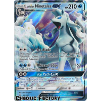 Alolan Ninetales GX - 22/145 - Ultra Rare NM