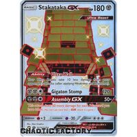 Stakataka GX - SV74/SV94 - Shiny Ultra Rare NM