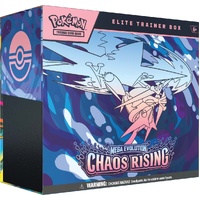 PREORDER Pokemon TCG Mega Evolutions 4 Chaos Rising Elite Trainer Box