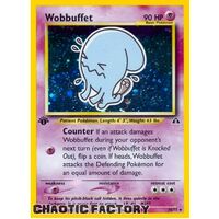 Wobbuffet - 16/75 - Holo 1st Edition LP